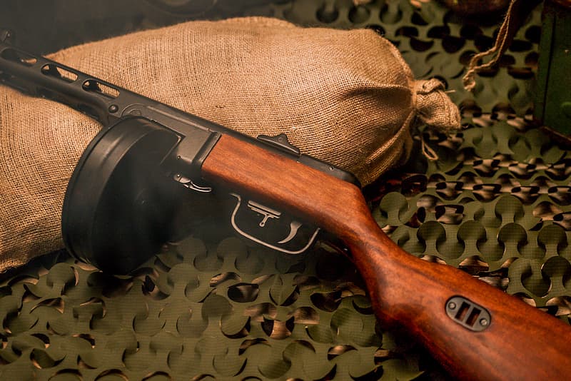 Pistola ametralladora soviética PPSh-41