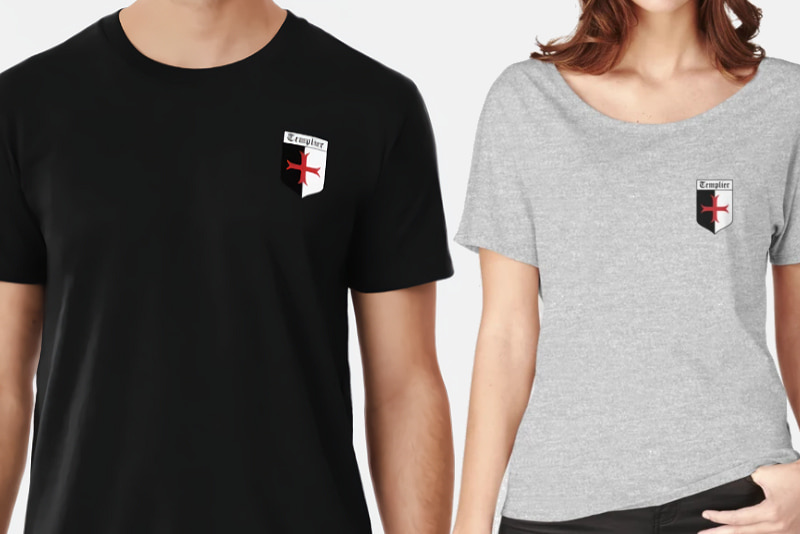 Camiseta, sudadera, sudadera con capucha... diseños inspirados en los Caballeros Templarios ☩ Colección Templarios ☩ #Terressens en Redbubble