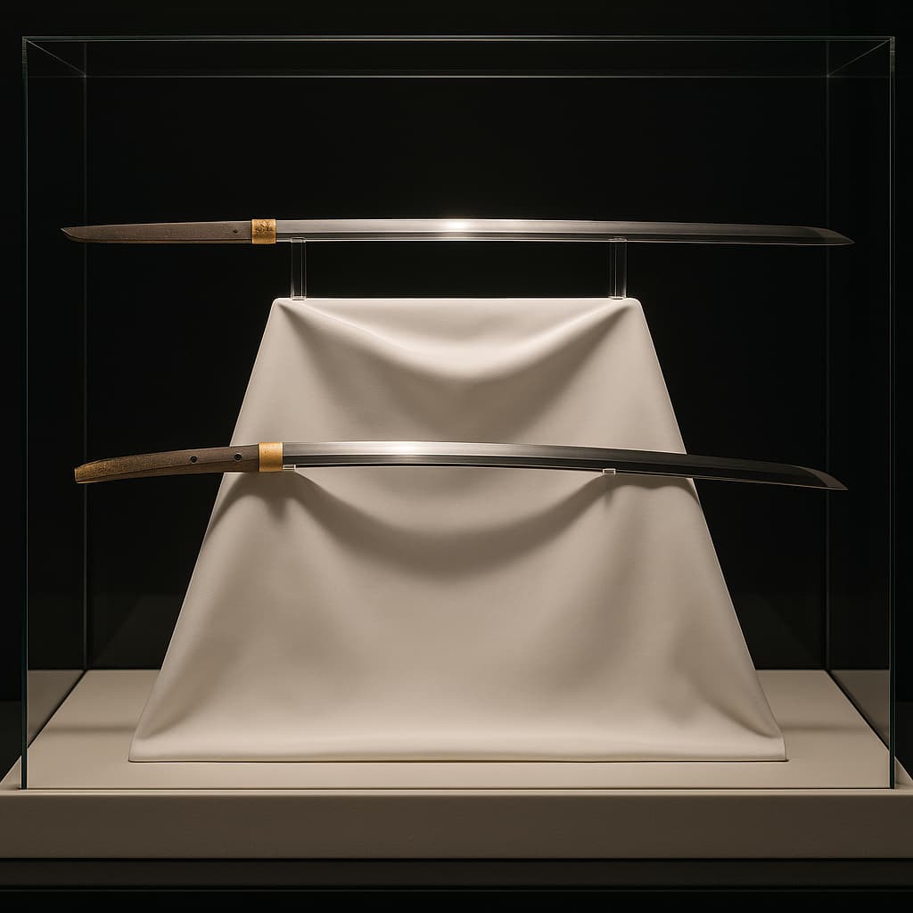 Del chokutō a la katana, cuando Japón forja su identidad. Las ilustraciones de esta sección están creadas mediante inteligencia artificial, bajo la dirección de nuestro equipo editorial. Esta tecnología nos permite dar vida a escenas históricas o legendarias, respetando nuestra pasión por la autenticidad y la imaginación. #Terressens, donde las historias toman forma