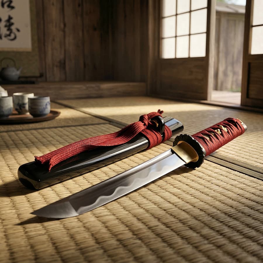 El tantō, la daga secreta de los samuráis... y de las mujeres guerreras. Las ilustraciones de esta sección se han creado mediante inteligencia artificial, bajo la dirección de nuestro equipo editorial. Esta tecnología nos permite dar vida a escenas históricas o legendarias, respetando nuestra pasión por la autenticidad y la imaginación. #Terressens, donde las historias cobran forma.
