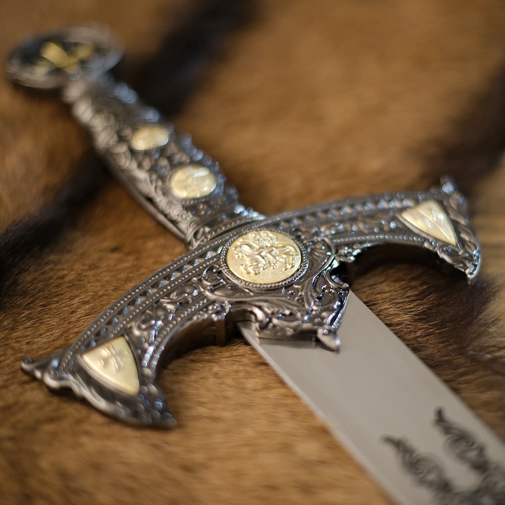 Espada templaria decorativa