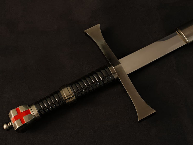 Espada templaria "Regreso de Tierra Santa" #Terressens