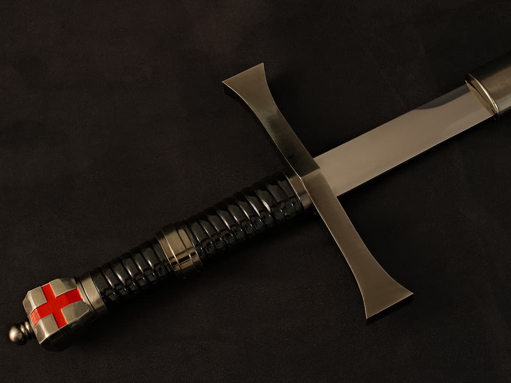 Espada templaria "Regreso de Tierra Santa" #Terressens