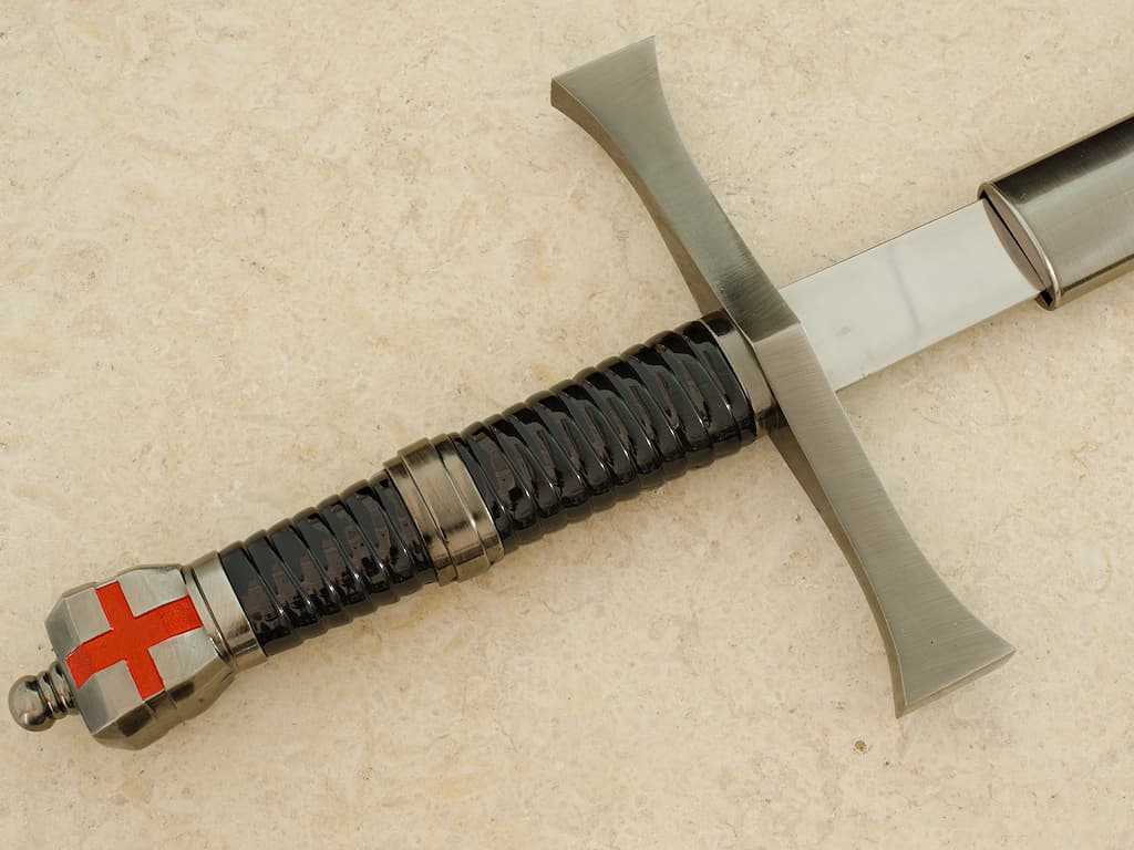 Espada templaria "Regreso de Tierra Santa" #Terressens