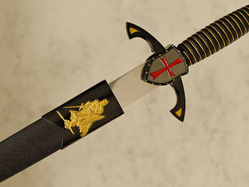 Daga simbólica templaria #Terressens Baussant, daga simbólica templaria #Terressens