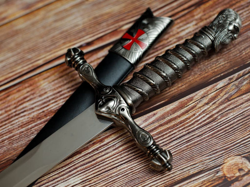 Espada ceremonial templaria "Jacques de Molay" #Terressens Espada ceremonial templaria "Jacques de Molay" #Terressens