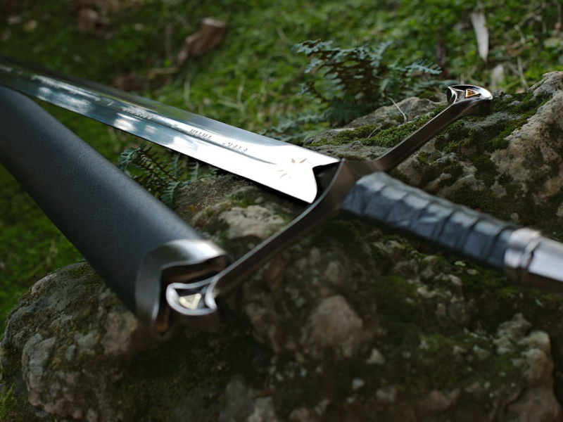 La espada reforjada de Aragorn, Andúril (El Señor de los Anillos) #Terressens La espada reforjada de Aragorn, Andúril (El Señor de los Anillos) #Terressens