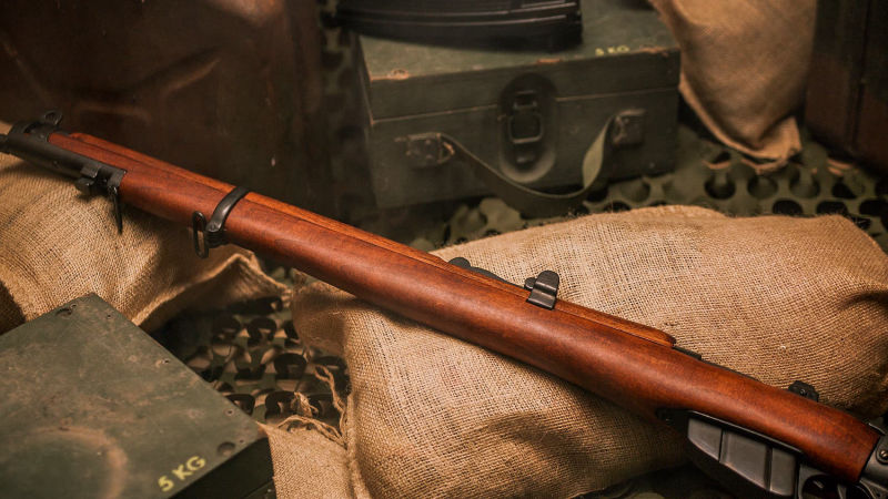 Fusil corto Lee-Enfield Mk III con cargador (Short, Magazine, Lee-Enfield - SMLE) #Terressens Fusil corto Lee-Enfield Mk III con cargador (Short, Magazine, Lee-Enfield - SMLE) #Terressens