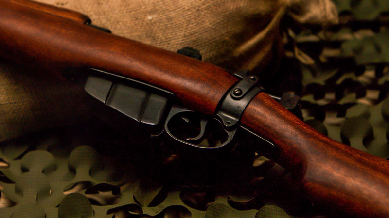 Fusil corto Lee-Enfield Mk III con cargador (Short, Magazine, Lee-Enfield - SMLE) #Terressens Fusil corto Lee-Enfield Mk III con cargador (Short, Magazine, Lee-Enfield - SMLE) #Terressens
