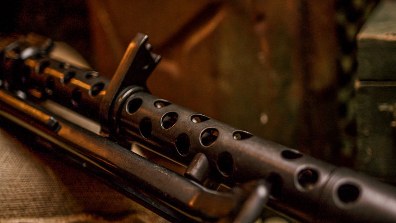MG34 (Maschinengewehr 34), ametralladora alemana con bípode #Terressens MG34 (Maschinengewehr 34), ametralladora alemana con bípode #Terressens