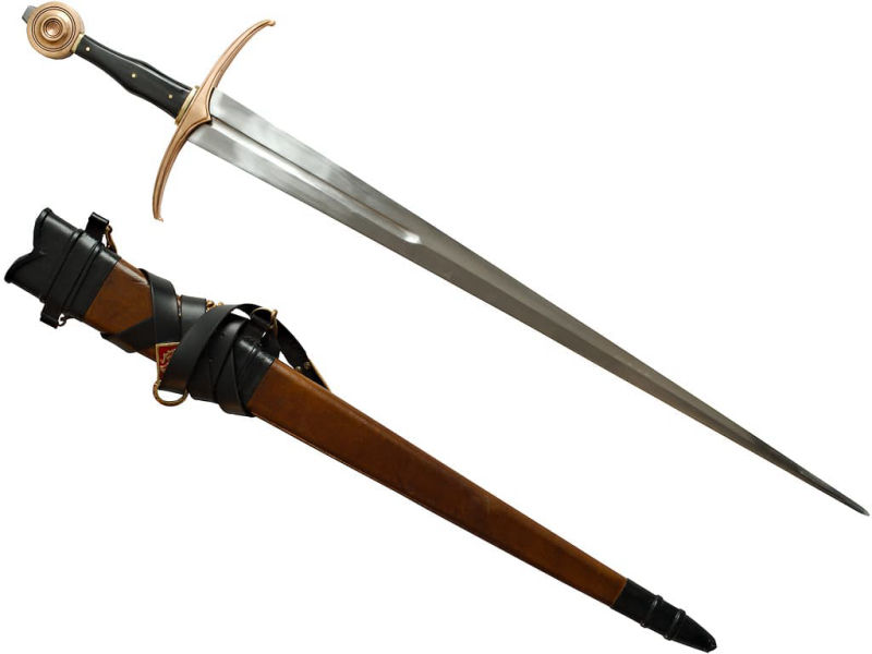 Épée médiévale forgée « Justice » ⚔ #Terressens