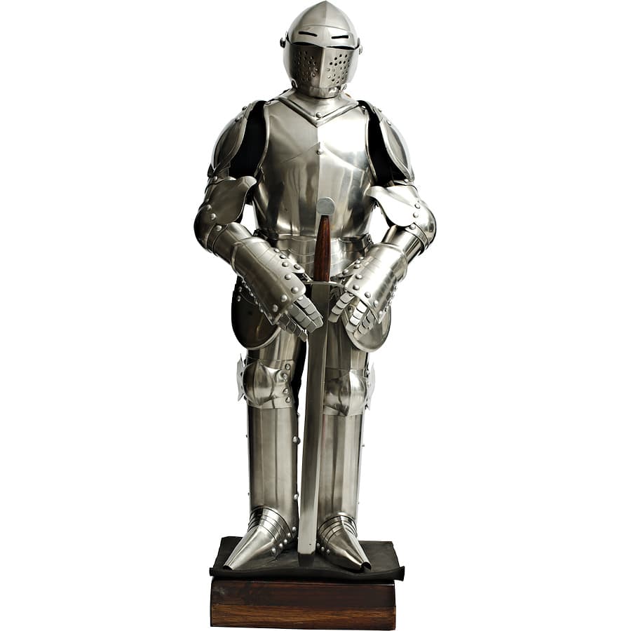 Armure médiévale française XVᵉ - XVIᵉ siècles (miniature) #Terressens Armure médiévale française XVᵉ - XVIᵉ siècles (miniature) #Terressens