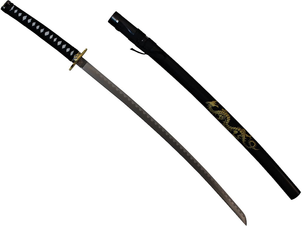 Katana « Dragon de la nuit » Katana « Dragon de la nuit »