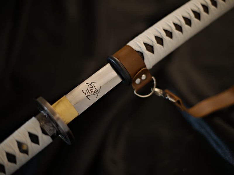 Katana de Michonne (Walking Dead), version aiguisée #Terressens Katana de Michonne (Walking Dead), version aiguisée #Terressens