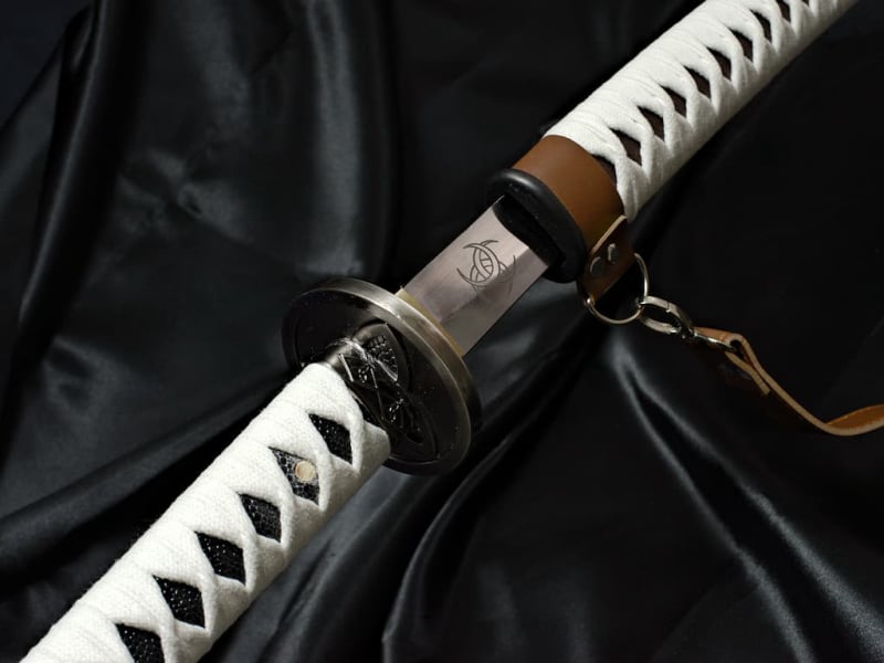 Katana de Michonne (Walking Dead), version aiguisée #Terressens Katana de Michonne (Walking Dead), version aiguisée #Terressens