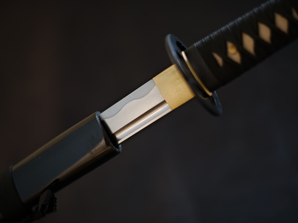 Kuro no tenshi, katana aiguisé « Ange noir » (黒の天使) #Terressens Kuro no tenshi, katana aiguisé « Ange noir » (黒の天使) #Terressens