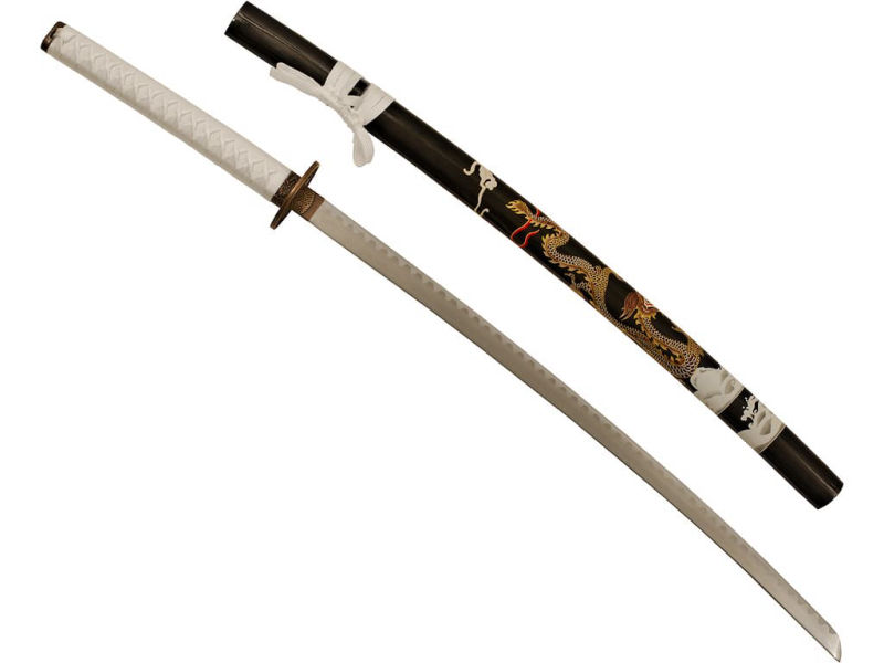 Katana de décoration « Dragon Céleste » (Dragon des nuages) #Terressens Katana de décoration « Dragon Céleste » (Dragon des nuages) #Terressens