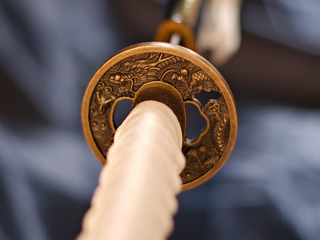 Katana de décoration « Dragon Céleste » (Dragon des nuages) #Terressens Katana de décoration « Dragon Céleste » (Dragon des nuages) #Terressens
