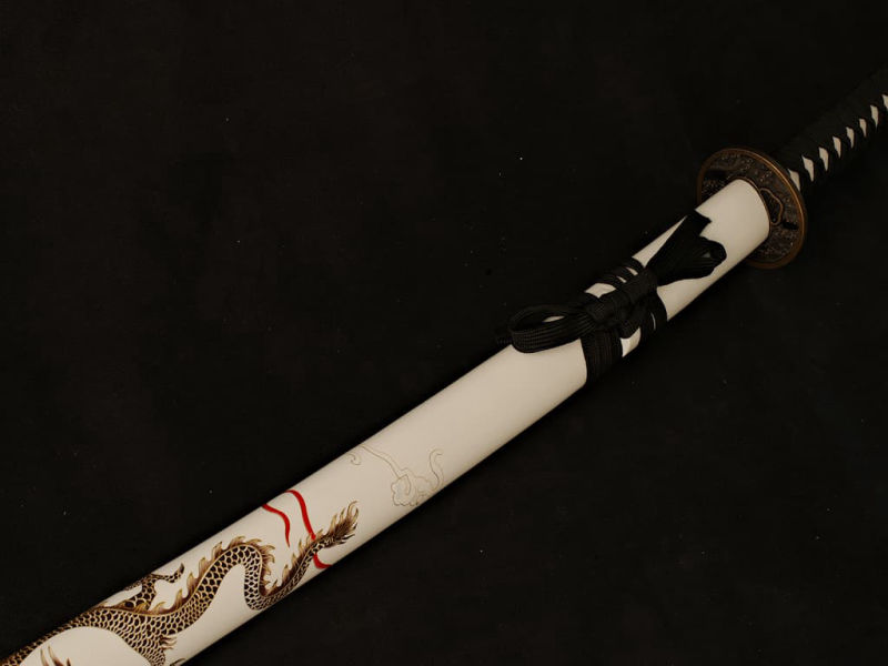 Katana de décoration « dragon mystérieux » #Terressens Katana de décoration « dragon mystérieux » #Terressens