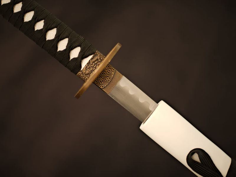 Katana de décoration « dragon mystérieux » #Terressens Katana de décoration « dragon mystérieux » #Terressens