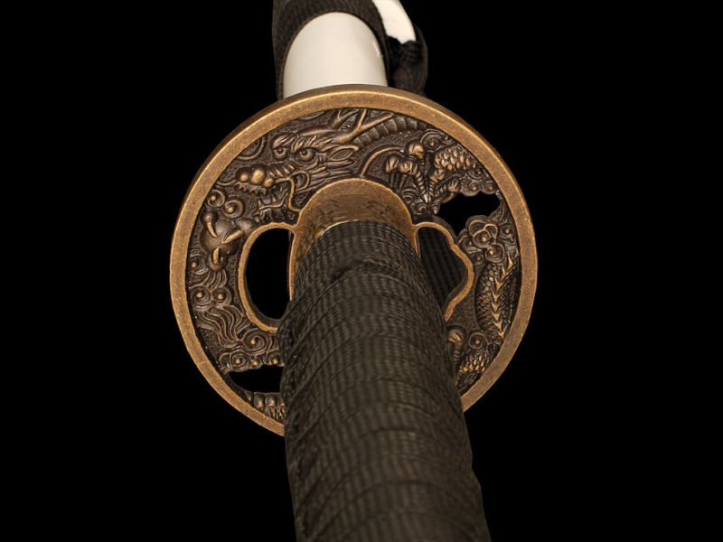 Katana de décoration « dragon mystérieux » #Terressens Katana de décoration « dragon mystérieux » #Terressens