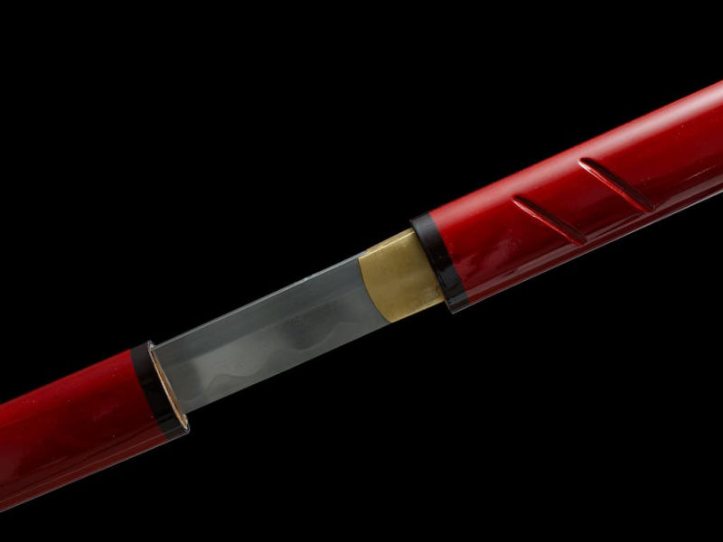 Sabre de Zatoïchi (座頭市, Zatōichi), modèle rouge aiguisé #Terressens Sabre de Zatoïchi (座頭市, Zatōichi), modèle rouge aiguisé #Terressens