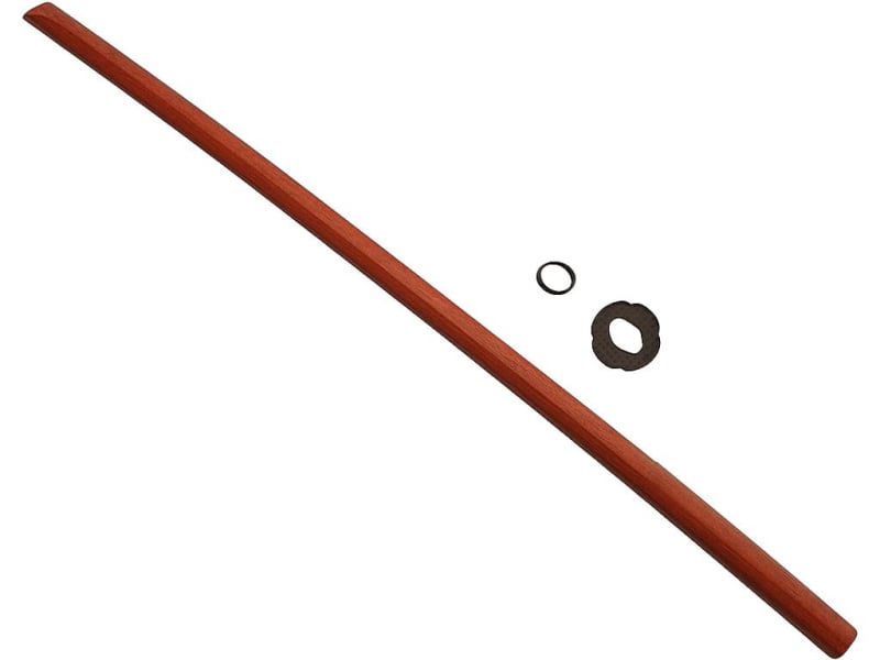 Bokken Ryū (龍 dragon japonais) en bois clair avec tsuba #Terressens Bokken Ryū (龍 dragon japonais) en bois acajou avec tsuba #Terressens (notice de montage)