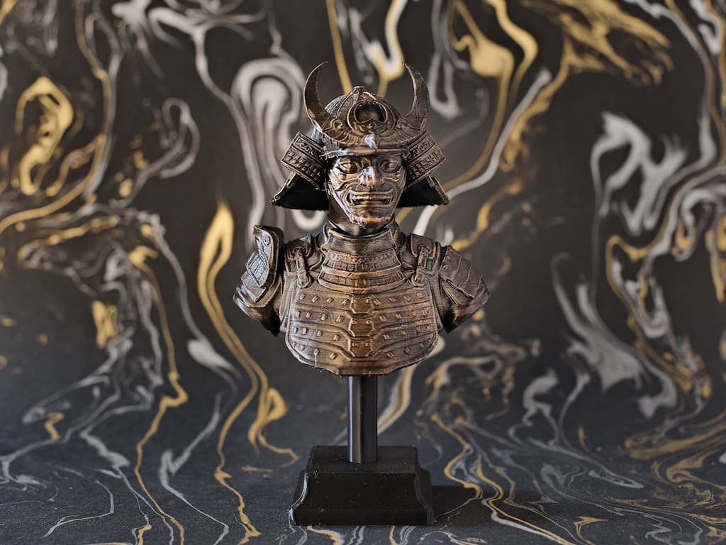 Buste de samouraï #Terressens Buste de samouraï #Terressens