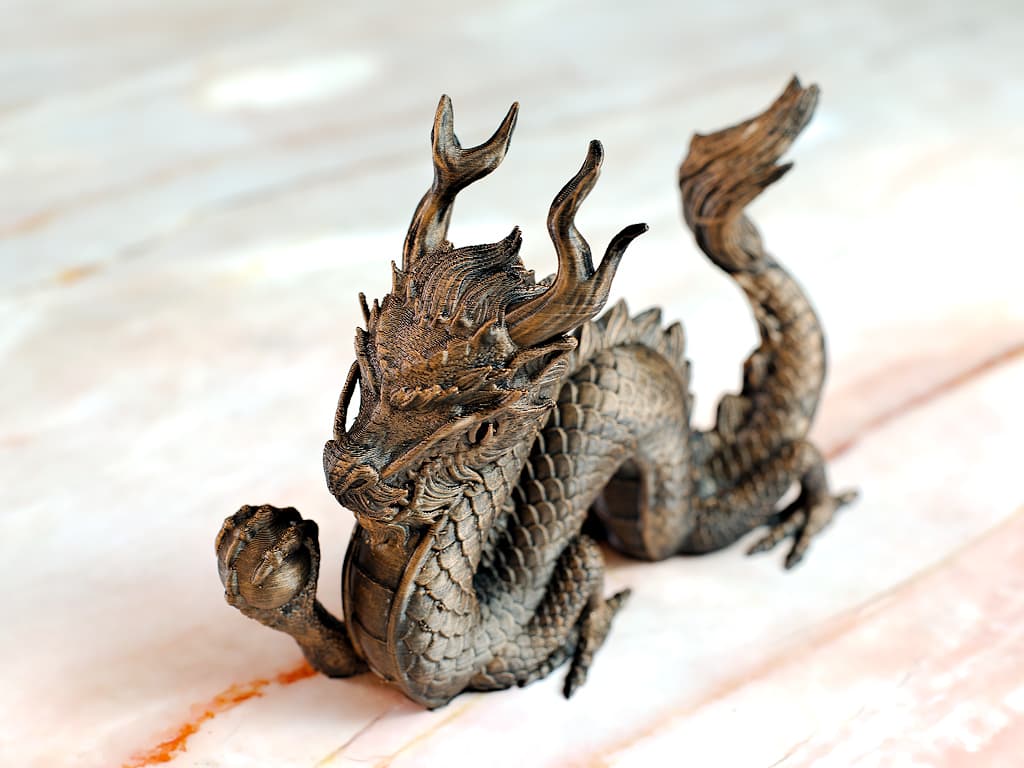 Statuette du Dragon céleste Tianlong #Terressens Statuette du Dragon céleste Tianlong #Terressens