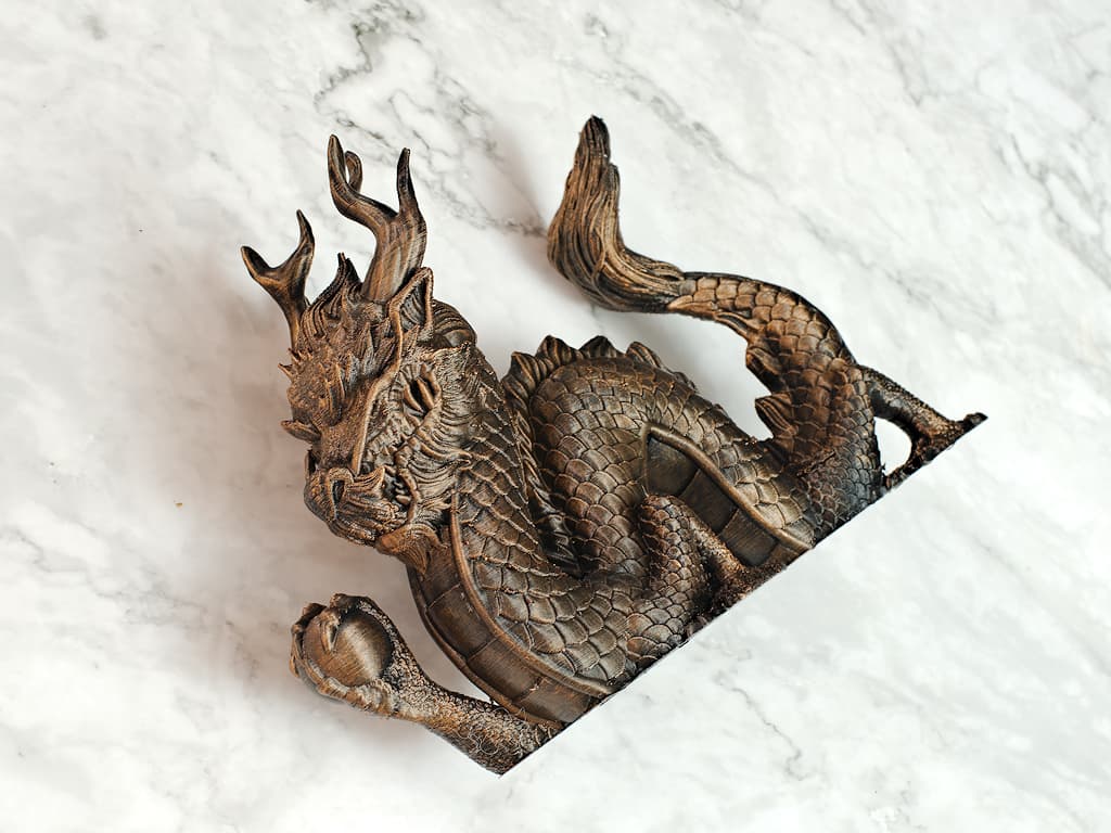 Statuette du Dragon céleste Tianlong #Terressens Statuette du Dragon céleste Tianlong #Terressens