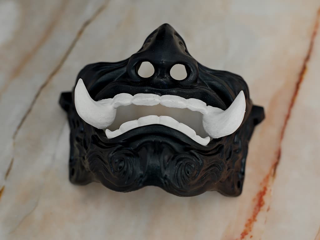 Mempo, masque de samouraï #Terressens Mempo, masque de samouraï #Terressens