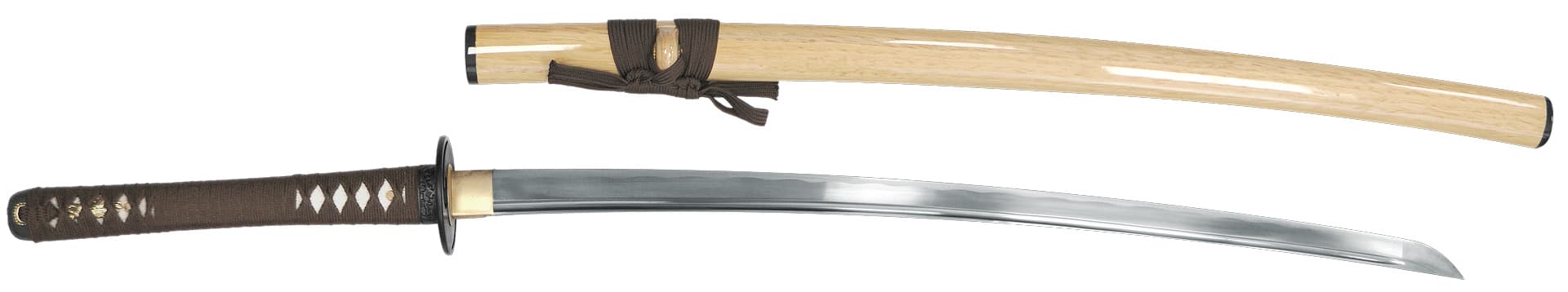 Mù-jīn, katana afilada madera (mù, 木) metal (jīn, 金).