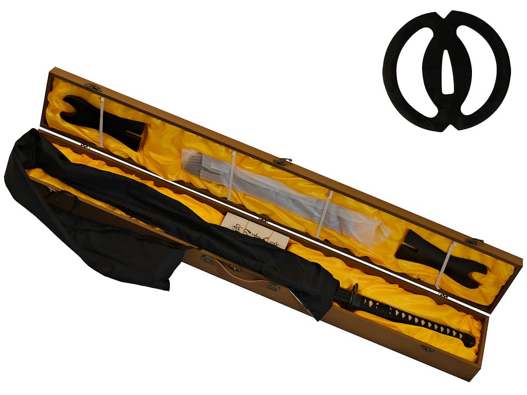 Katana negra afilada Miyamoto Musashi 宮本 武蔵 #Terressens