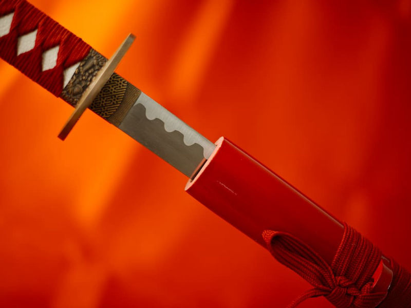 Katana de decoración "Dragón de fuego" #Terressens Katana de decoración "Dragón de fuego" #Terressens