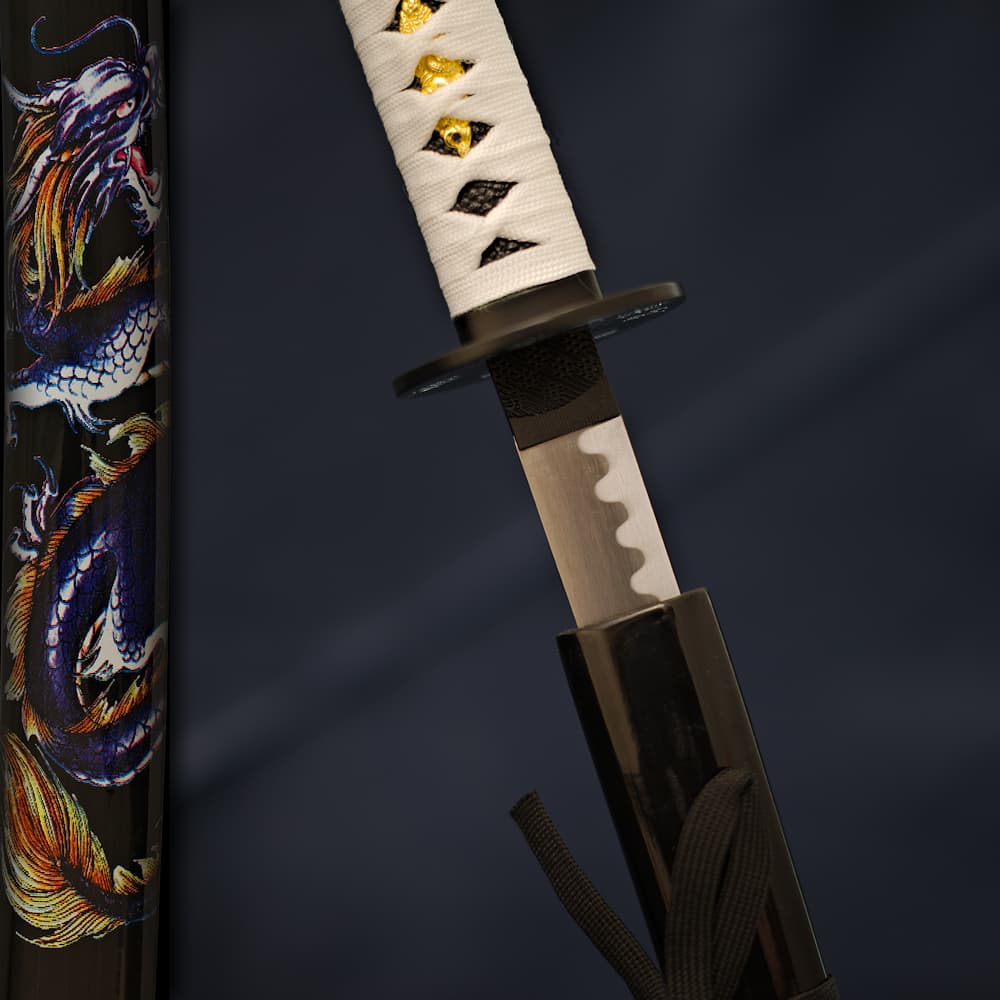 katana de decoración "Deep Sea Dragon" #Terressens