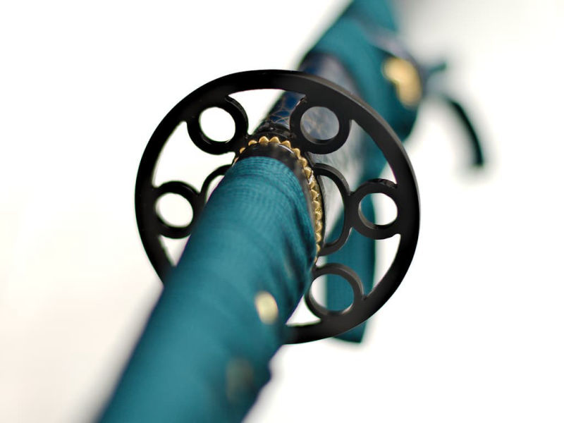 Katana afilada "El espiritu del lago" #Terressens Katana afilada "El espiritu del lago" #Terressens