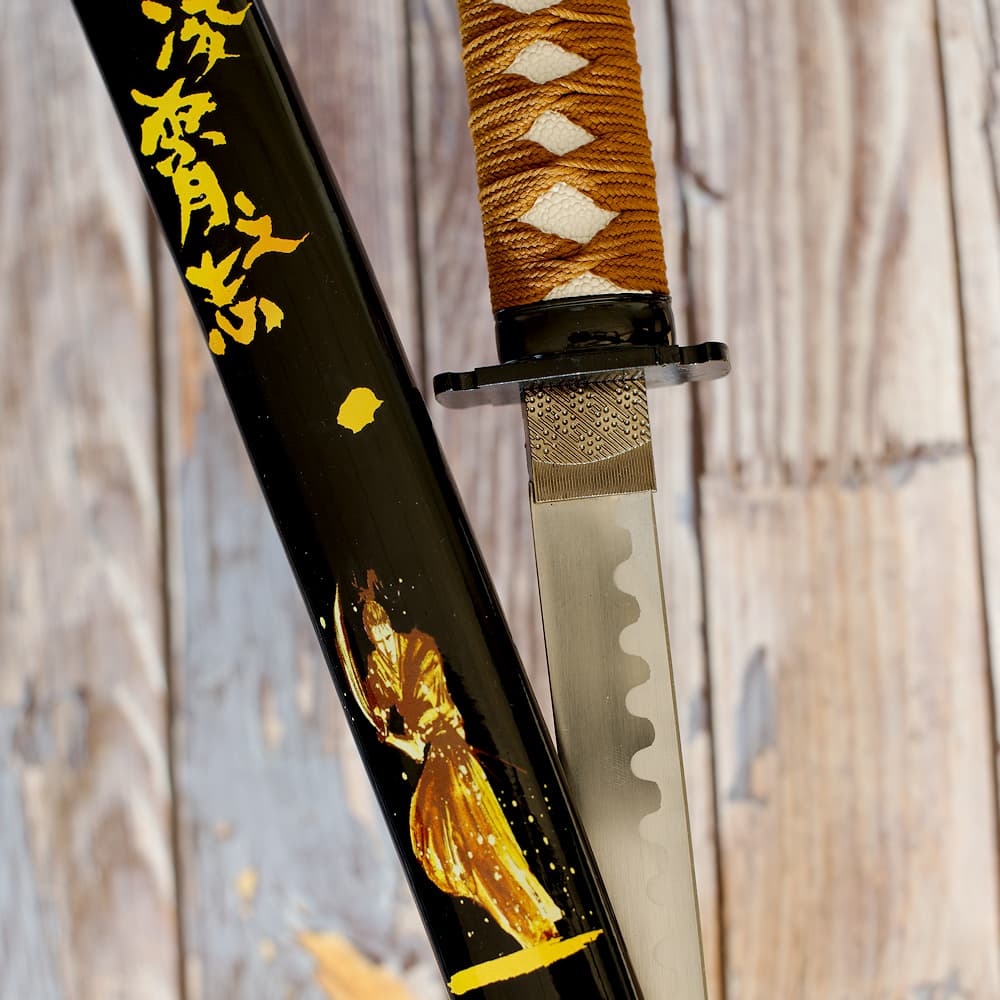 Kintsugi (金継ぎ), katana "Samurai de oro", #decoraciónTerressens