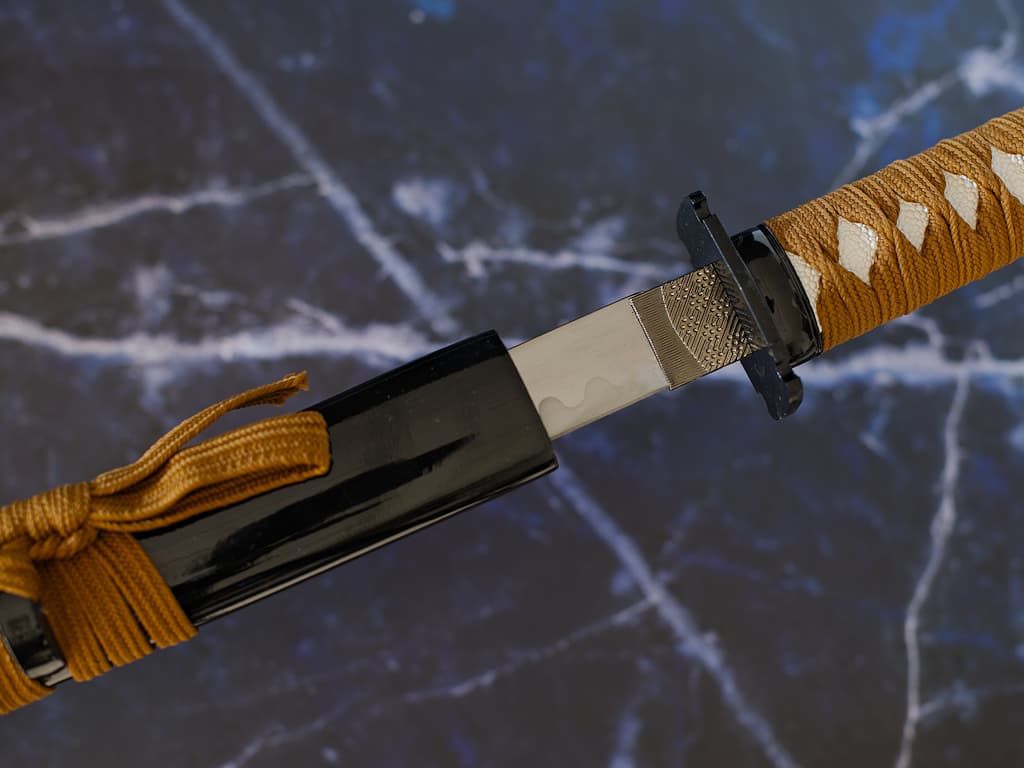 Kintsugi (金継ぎ), katana "Samurai de oro", #decoraciónTerressens