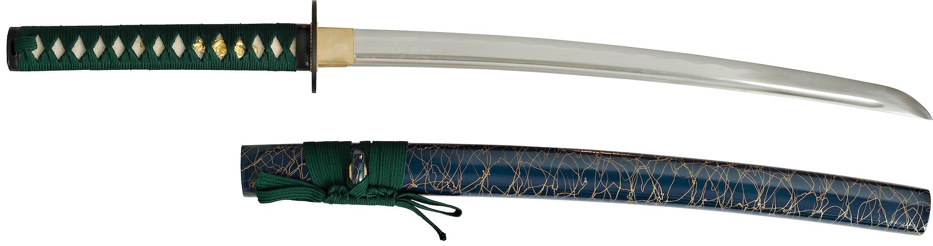 El espiritu del lago" wakizashi afilado #Terressens