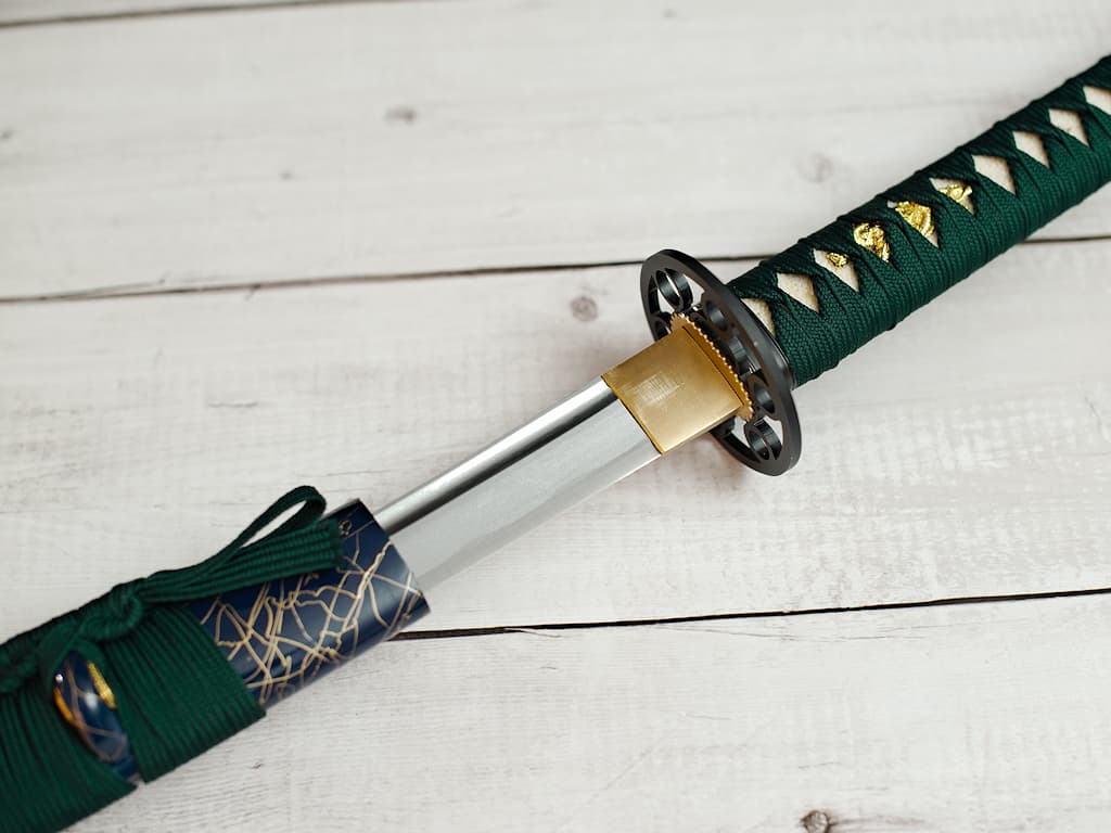 El espiritu del lago" wakizashi afilado #Terressens