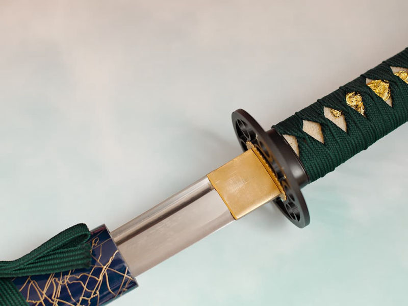 El espiritu del lago" wakizashi afilado #Terressens