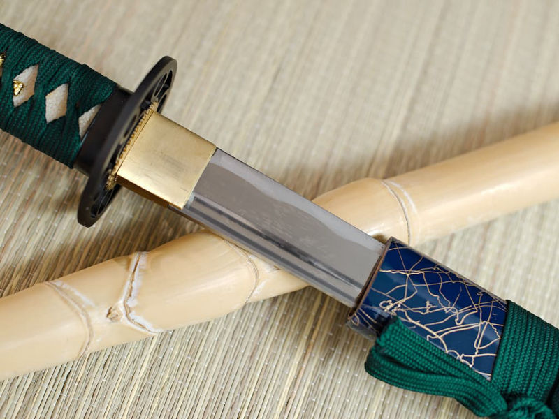 El espiritu del lago" wakizashi afilado #Terressens