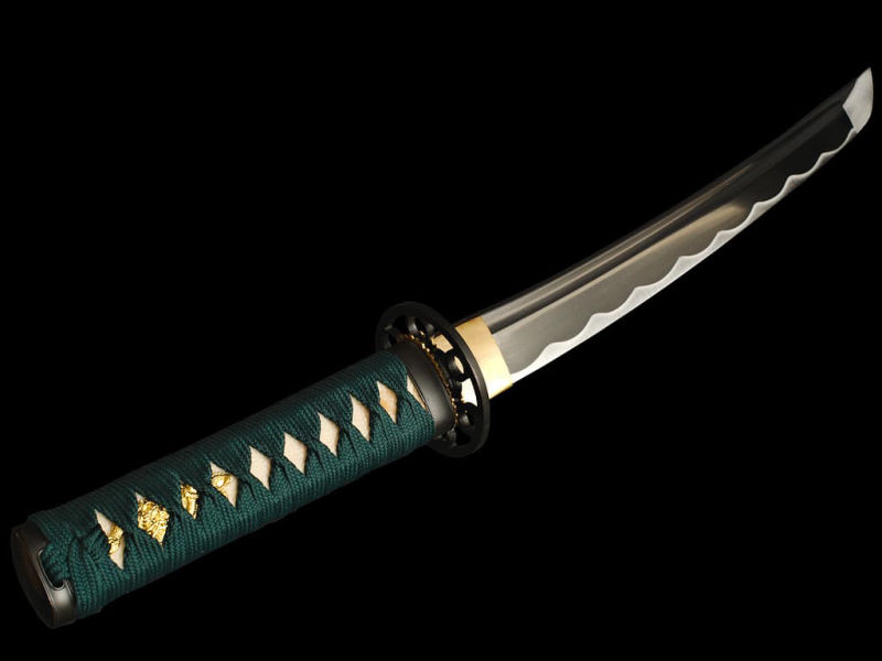 Tantō afilado "El espiritu del lago" #Terressens