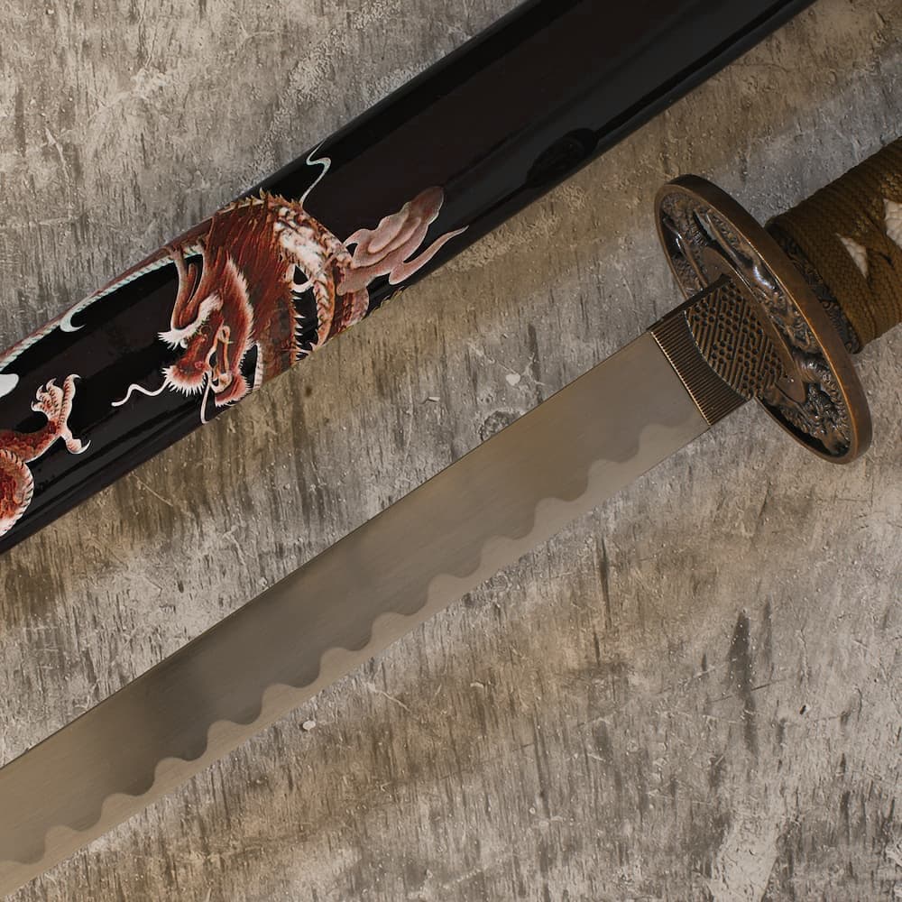 katana de decoración "Dragon player" #Terressens