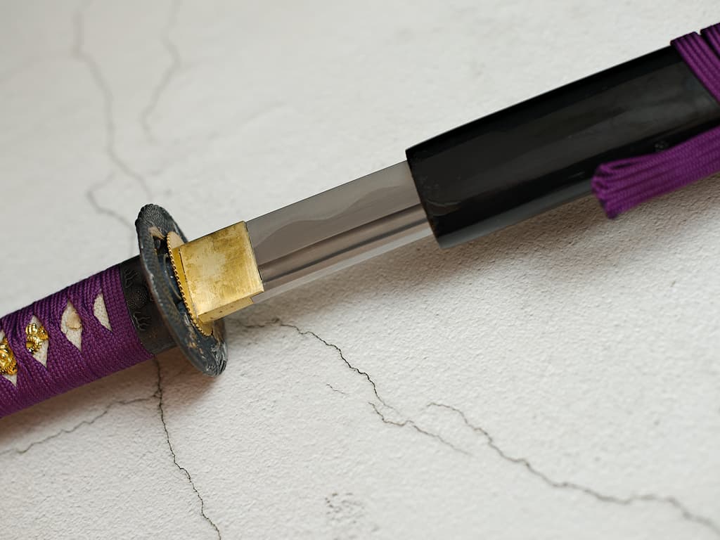 Murasaki" katana afilada (紫), maru 1060 #Terressens