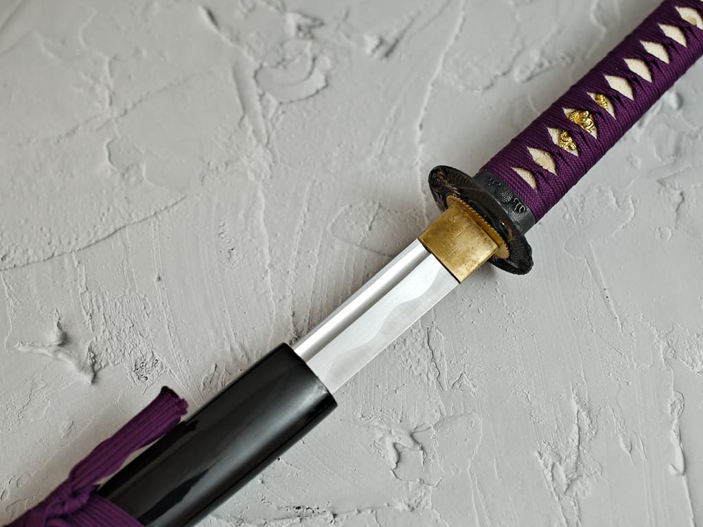 Murasaki" katana afilada (紫), maru 1060 #Terressens
