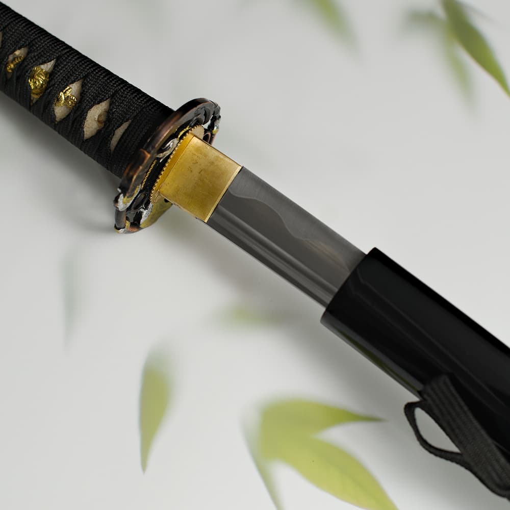 Katana "Shokubutsu" (植物 planta, vegetal) negro, Maru 1060 #Terressens Katana "Shokubutsu" (植物 planta, vegetal) negro, Maru 1060 #Terressens