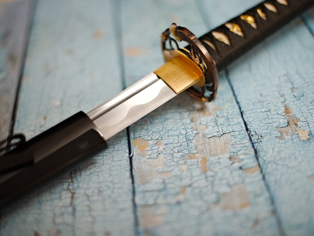 Katana "Shokubutsu" (植物 planta, vegetal) negro, Maru 1060 #Terressens Katana "Shokubutsu" (植物 planta, vegetal) negro, Maru 1060 #Terressens