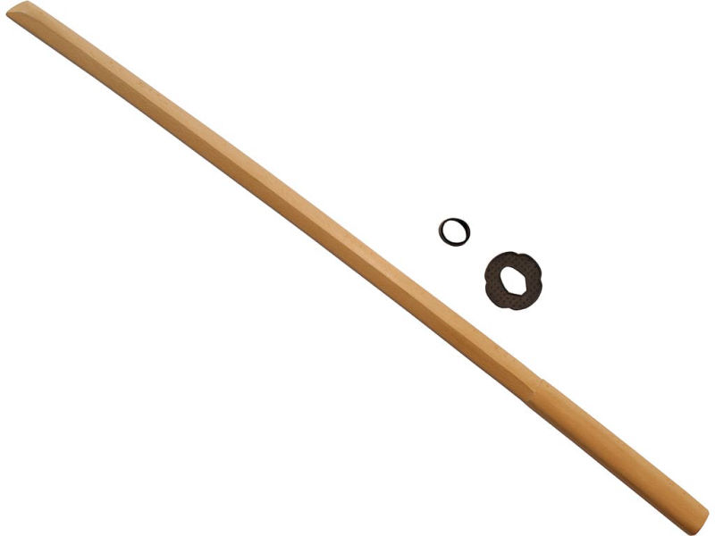 Bokken Ryū (龍 dragón japonés) de madera ligera con tsuba #Terressens