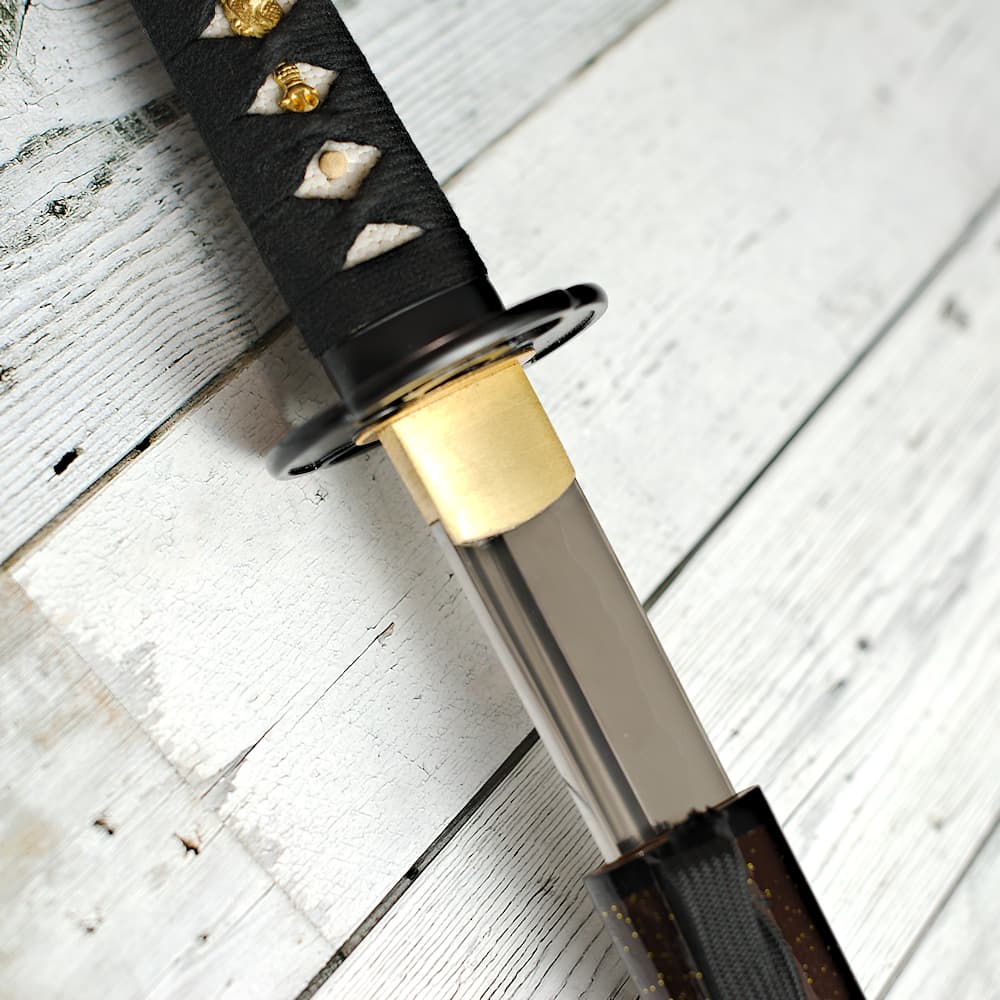 Katana afilada "Densei" (伝世), Maru 1065, templado selectivo #Terressens Katana afilada "Densei" (伝世), Maru 1065, templado selectivo #Terressens